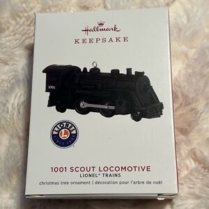 Hallmark Keepsake Ornament Lionel Train Series 1001 Scout Locomotive NIB